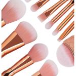 Diamond cut Handle Makeup Brush Set With Big Fish Tail For Foundation 1 Pcs