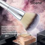 Foundation Brush ,Daubigny Large Powder Brush Flat Arched Premium Durable Kabuki Makeup Brush 1 Pcs