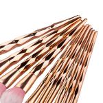 Diamond cut Handle Makeup Brush Set With Big Fish Tail For Foundation 1 Pcs