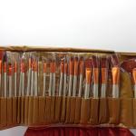 Beauty 24 Pcs Professional Series Makeup Brush Set With Leather Pouch  (Pack of 24)