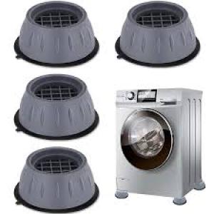 Machine Anti Vibration Pad with Suction Cup Feet, Anti Walk Pads( Pack of 4).