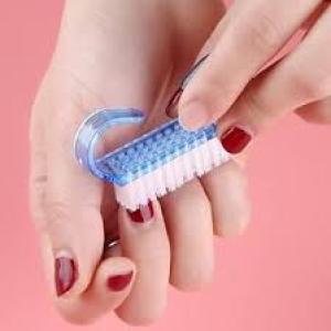 6pcs Big Handle Grip Nail Brush, Fingernail Scrub Cleaning Brush, Pedicure Cleaner Brushes.