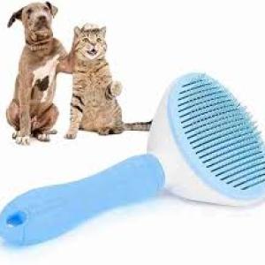 Self Cleaning Slicker Brush, Pet Grooming Shedding Brush for Dogs and Cat 1 Pcs