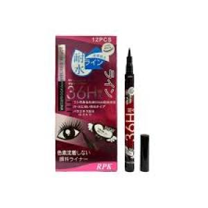 12pc Set (Black Color) Eyeliner Waterproof Pen Eye Liner.
