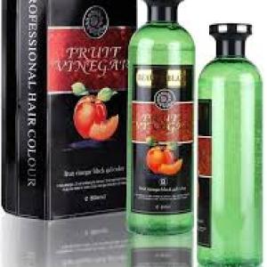 Hair Color Gel Natural Hair Color Dye for Black Hair Dye For Men and Women. (BLACK, 800ML)