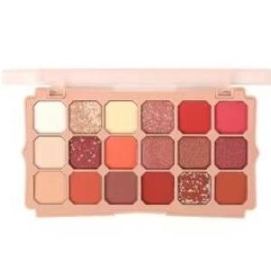 18 Matte & shimmer,sparkling eye shadow palette  (MULTI COLOUR) 1 Pcs