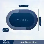 Bathroom Carpet Cushion Mat (Pack of 1)