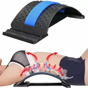 Spine Support Fully Adjustable Straightener For Mid,Upper Spine Support,Neck,Shoulder 1 Pcs