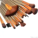 Professional Makeup Brush Set Brush Apllicator set of 24 golden  (Pack of 24)