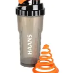 Protein Gym Shaker Bottle, 700ml (Colour-Orange) 1 Pcs
