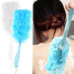 Back Scrubber for Shower, Long Handle Bath Sponge Shower Brush 2 Pcs