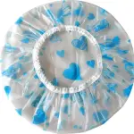 Adjustable Waterproof Elastic Shower Caps Body Parlor 1 Pcs