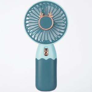 Hand Fan Built-In Rechargeable Battery Operated Summer Cooling Mini Fan  1 Pcs