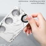 Stainless Steel Makeup mixing Palette with Spatula makeup artist tool.(Pack of 1).