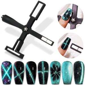 5 in 1 Magnet for Cat Eye Gel Nail Polish, Multifunctional Magnetic Nail Tool 1 Pcs