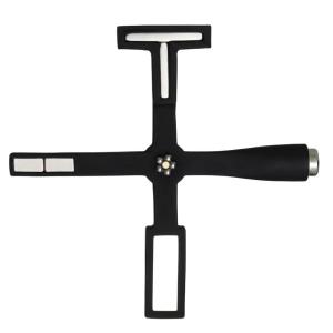 Gel Nail Polish Magnet, 5-in-1 Cross Shaped Cats Eye Gel Nail Polish(Pack of 1).