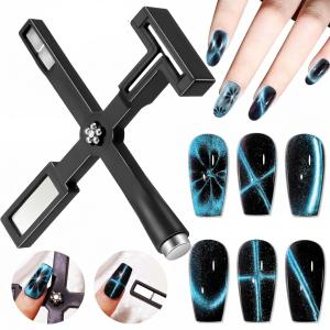 5 in 1 Magnet for Cat Eye Gel Nail Polish, Multifunctional Magnetic Nail Tool 1 Pcs