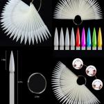 Nail Art Display Tips Stiletto Practice Palette 1 Peice.