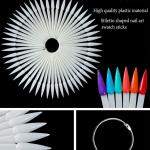 Nail Art Display Tips Stiletto Practice Palette 1 Peice.