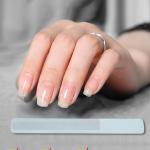 (3 Pcs) Set Nano Glass Nail Files - Professional Crystal Nail Buffer