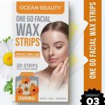 20 Pcs Wax Strips for Facial Hair Removal