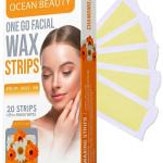 20 Pcs Wax Strips for Facial Hair Removal