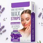 20 Pcs Wax Strips for Facial Hair Removal
