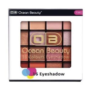 Ocean Beauty Professional Eye shadow Palette 16 color (1 Pieces).