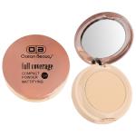 OCEAN BEAUTY Full Coverage Compact Powder shade 105 Natural Makeup 1 Pcs