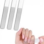 (3 Pcs) Set Nano Glass Nail Files - Professional Crystal Nail Buffer