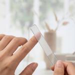 Glass Nail File Transparent Sanding Polishing Grinding Nails Filing Manicure Tool(Pack of 3).