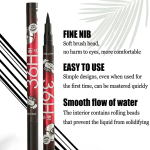 Nature Long lasting Black Waterproof Liquid Eyeliner 3 g  (Black) 1 Piece