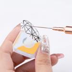 Nails Art Brush Nails Art Liner Brush Practical Nails Brush Nails Dotting Drawing Tool Nails Painting Pen For Salons (Black).