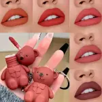 Teddy Bear Long Lasting Lip Gloss lipstick (Pack of 2).