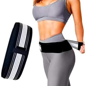Sacroiliac Hip Belt for Women Men (1PCS-Black)