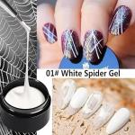 Gel for Nail Decoration Spider Nail Set (White)