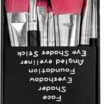 Professional 7 pcs makeup brush (Pack of 1).Black.