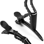 6 Pcs Hair Clip For Styling And Sectioning, Hair Barrett For Women, Professional Salon Clip For Hair Styling (Black)