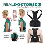 Back Posture Belt ( Male & Female ) Orthopedic Shoulder Support (Black )