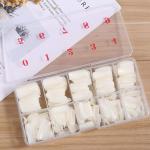 500 Pcs Acrylic Nail Tips, Fake Nails Artificial,  with Box With 5 Nail Glue.