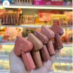 Korean heart Shape Lip-Gloss lipstick (Pack of 1) Multicolor.
