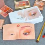Makeup Practice Face Board Silicon Eye practice dummy (Pack of 1).