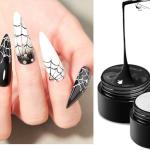 Gel for Nail Decoration Spider Nail Set (White)