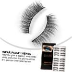 Professional original eyelashes 10Pcs