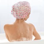 Waterproof Reusable Bathroom Shower Caps For Women For Homes ( Pack of 4).
