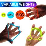 Finger Exerciser, Hand Strengthener for Carpal Tunnel Rlief, Grip Strength(Pack of 1).