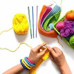 Aluminum Metal Crochet Hooks Set Pack of 10( Multicolor).