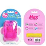 Portable Shaving ladie Razor Kit with 3 Blades, Multicolor 1 Piece