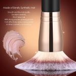 4 in 1 Makeup Foundation Brush (Golden) Pack of 1.