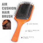 PROFESSIONAL HAIR SALON WOODEN PADDLE HAIR BRUSH  (Pack of 1).